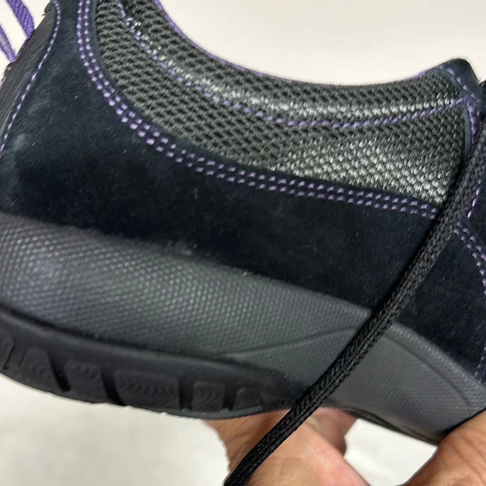 Dansko Black and Purple Athletic Shoes